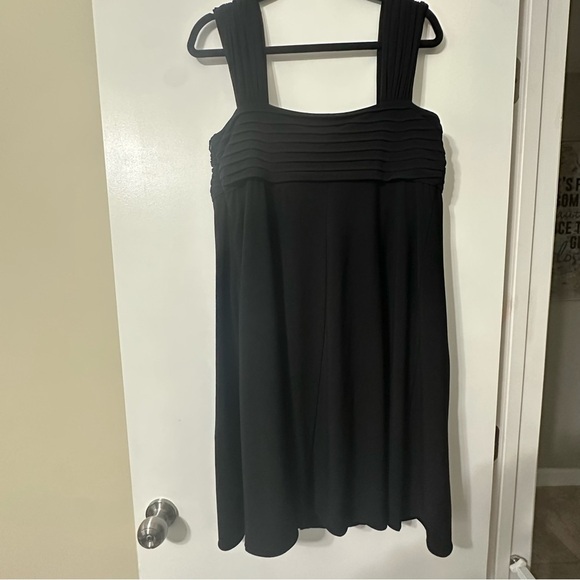 Black Jones New York Double Layer Party Dress Size 14 - Picture 4 of 6